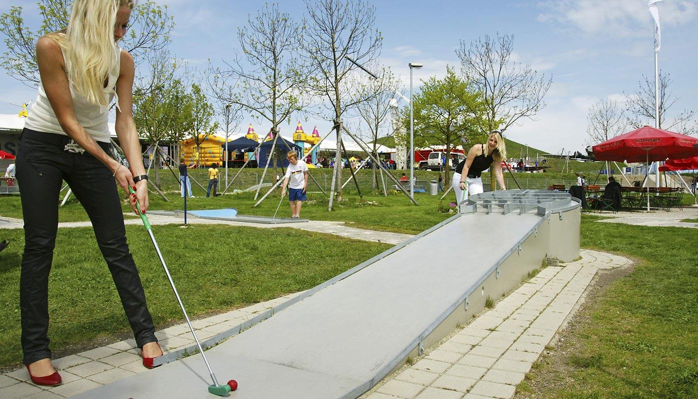 Germany's first golf course at an airport Germany's first golf course at an airport