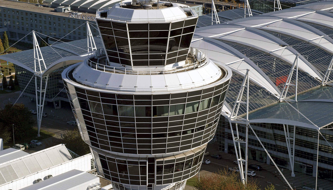 Tower of the airport Tower of the airport