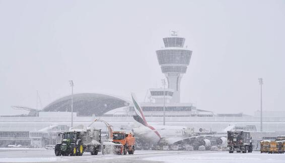 Winter operations at Terminal 1