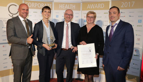 Pressebild: Corporate Health Award