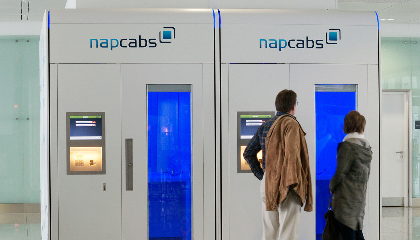 NapCabs at Terminal 2 NapCabs at Terminal 2