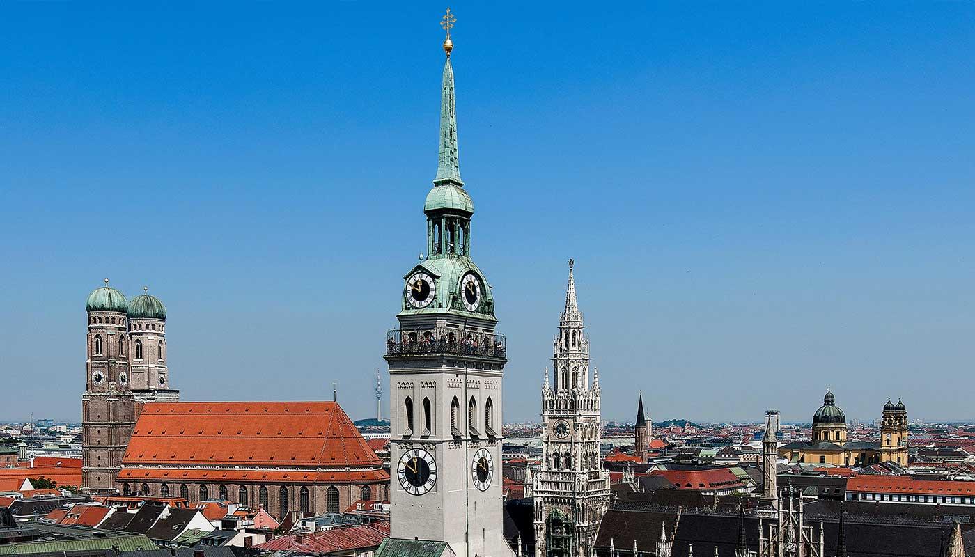 The tower of St. Peter’s Church The tower of St. Peter’s Church