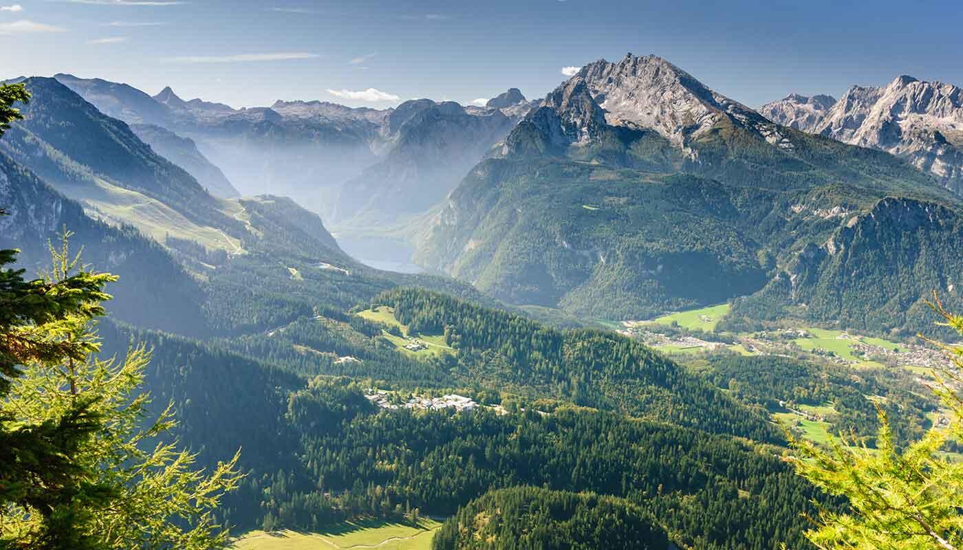 Lake Königssee and Watzmann Lake Königssee and Watzmann