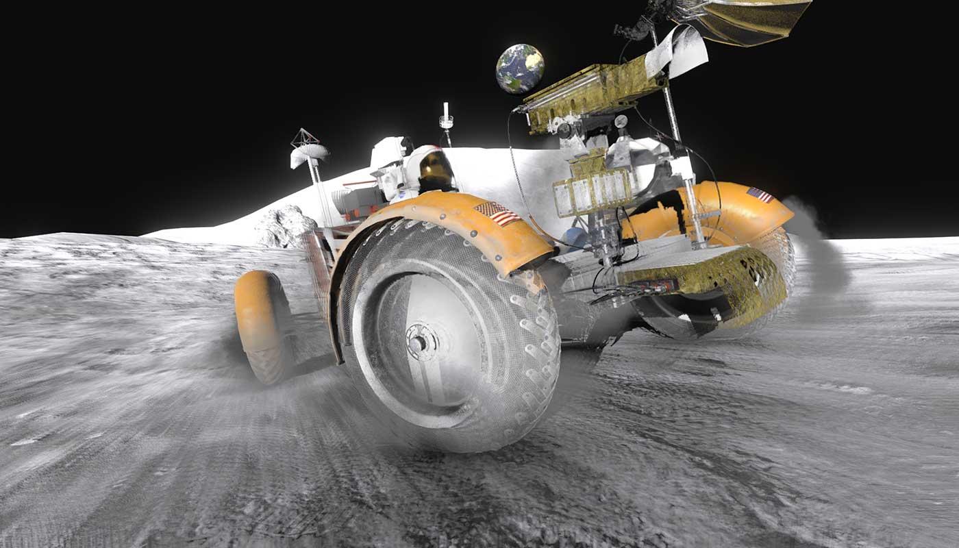 German Museum Lounge - Lunar Rover German Museum Lounge - Lunar Rover