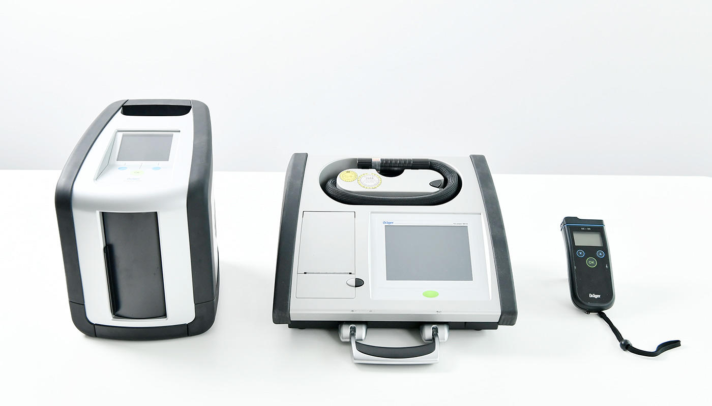 ADM checks MediCare use modern equipment for alcohol, drug or medication checks