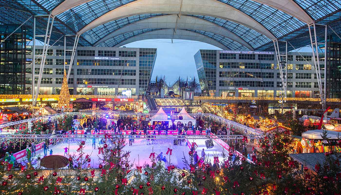 2023: Χριστουγεννιάτικη και χειμερινή αγορά στο αεροδρόμιο του Μονάχου