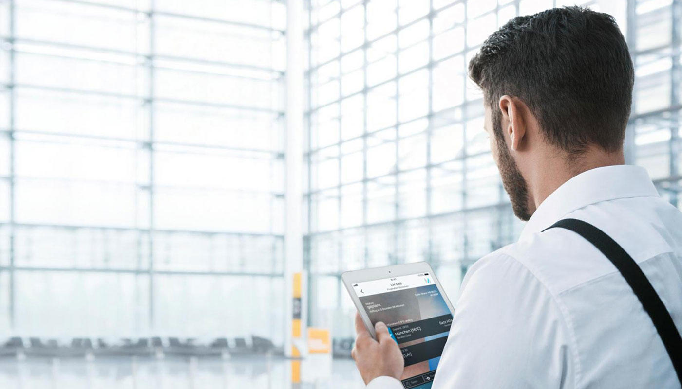 Passngr App Passngr App auf dem Tablet