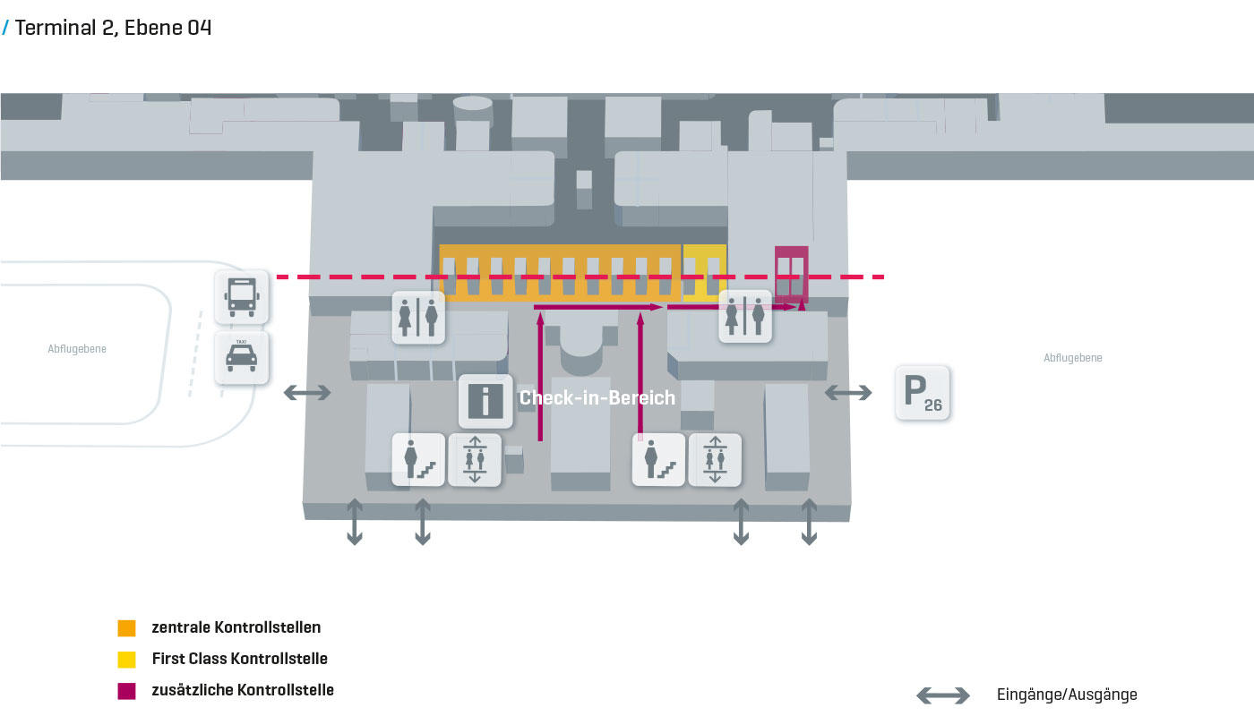 Munich Airport Map Terminal 2 Gate K