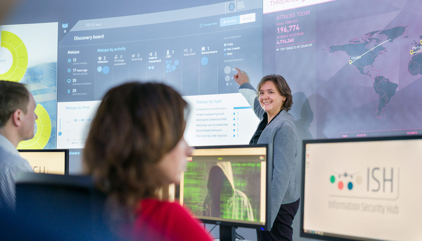 Cyber Security Training im Information Security Hub (ISH) des Flughafens München Cyber Security Training im Information Security Hub (ISH) des Flughafens München