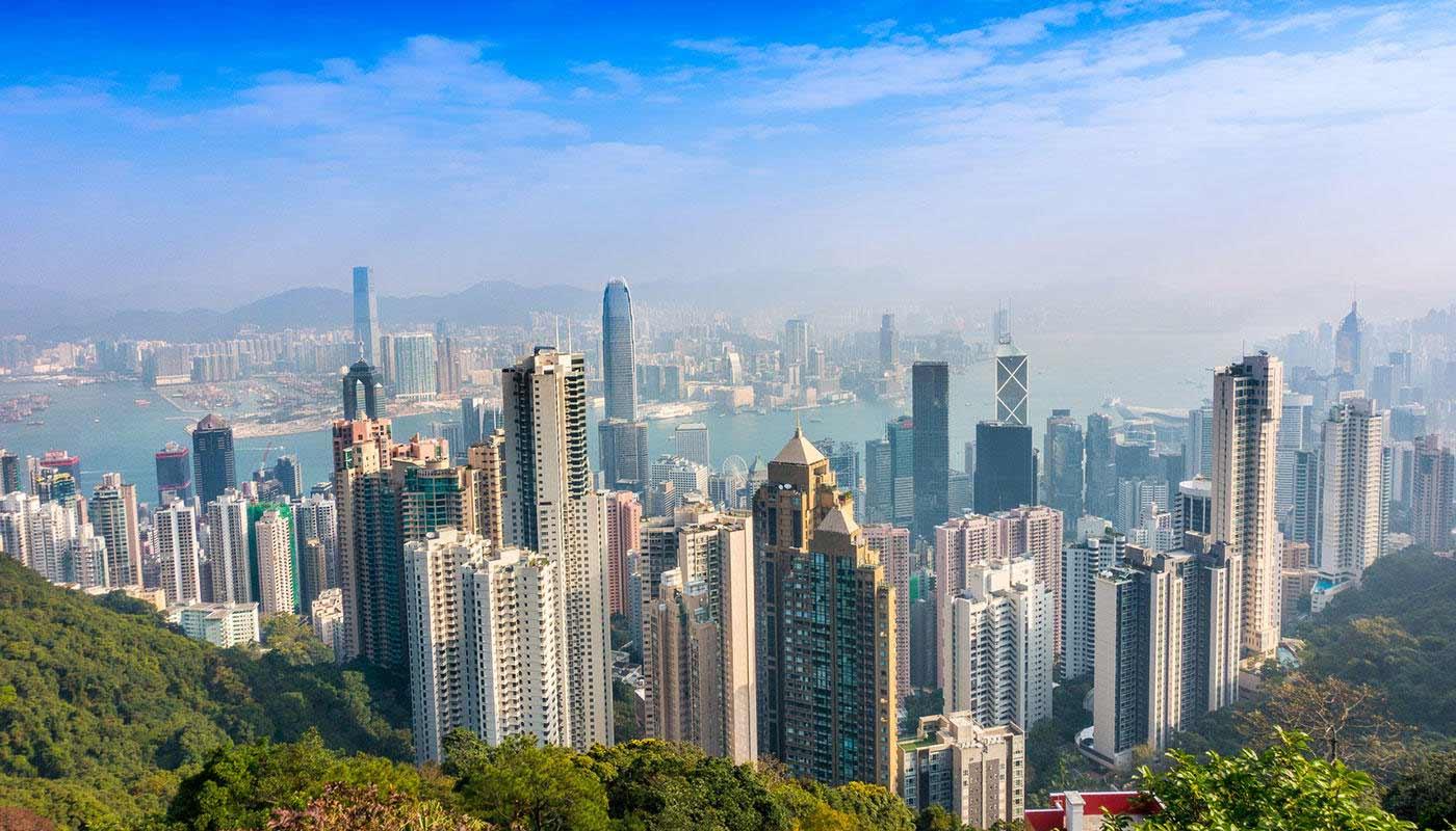 Hongkong - Skyline Skyline von Hongkong