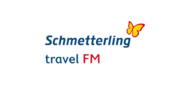 Logo Travel FM / Schmetterling