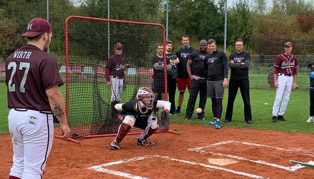 Baseball team event Munich Airport International