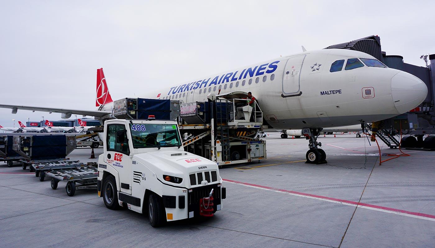 Turkish Airlines aircraft Turkish Airlines started operations at New Istanbul Airport on 6 April 2019