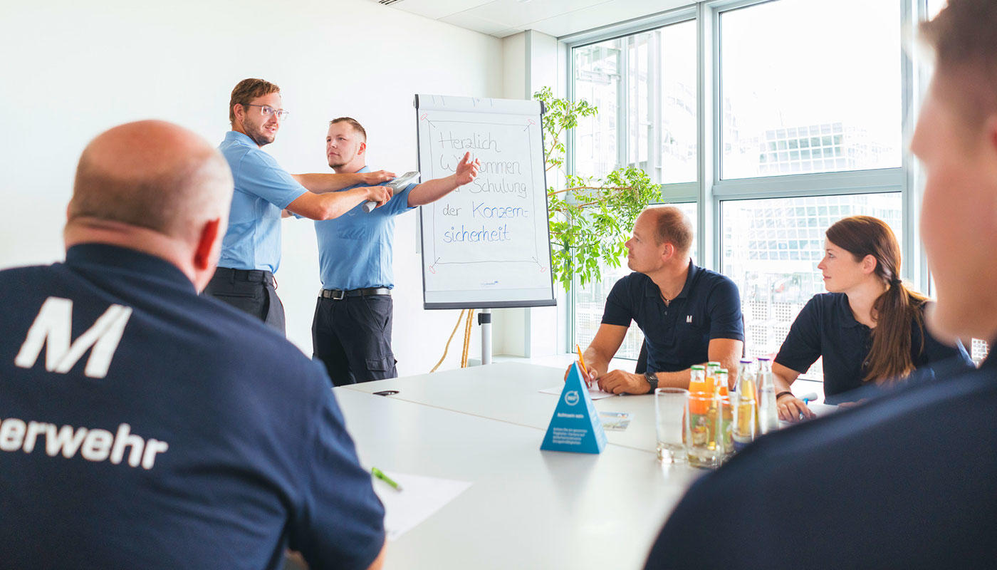 Security training Security training at Munich Airport