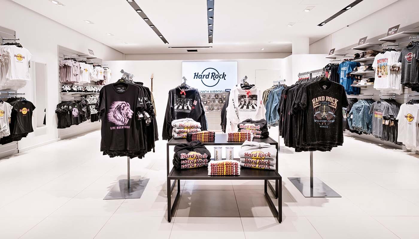 Hard Rock Cafe Munich Airport Rock Shop Flughafen München