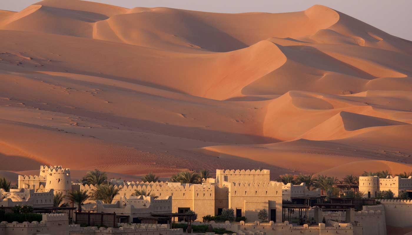 Rub al Khali Wüste bei Abu Dhabi Rub al Khali Wüste bei Abu Dhabi
