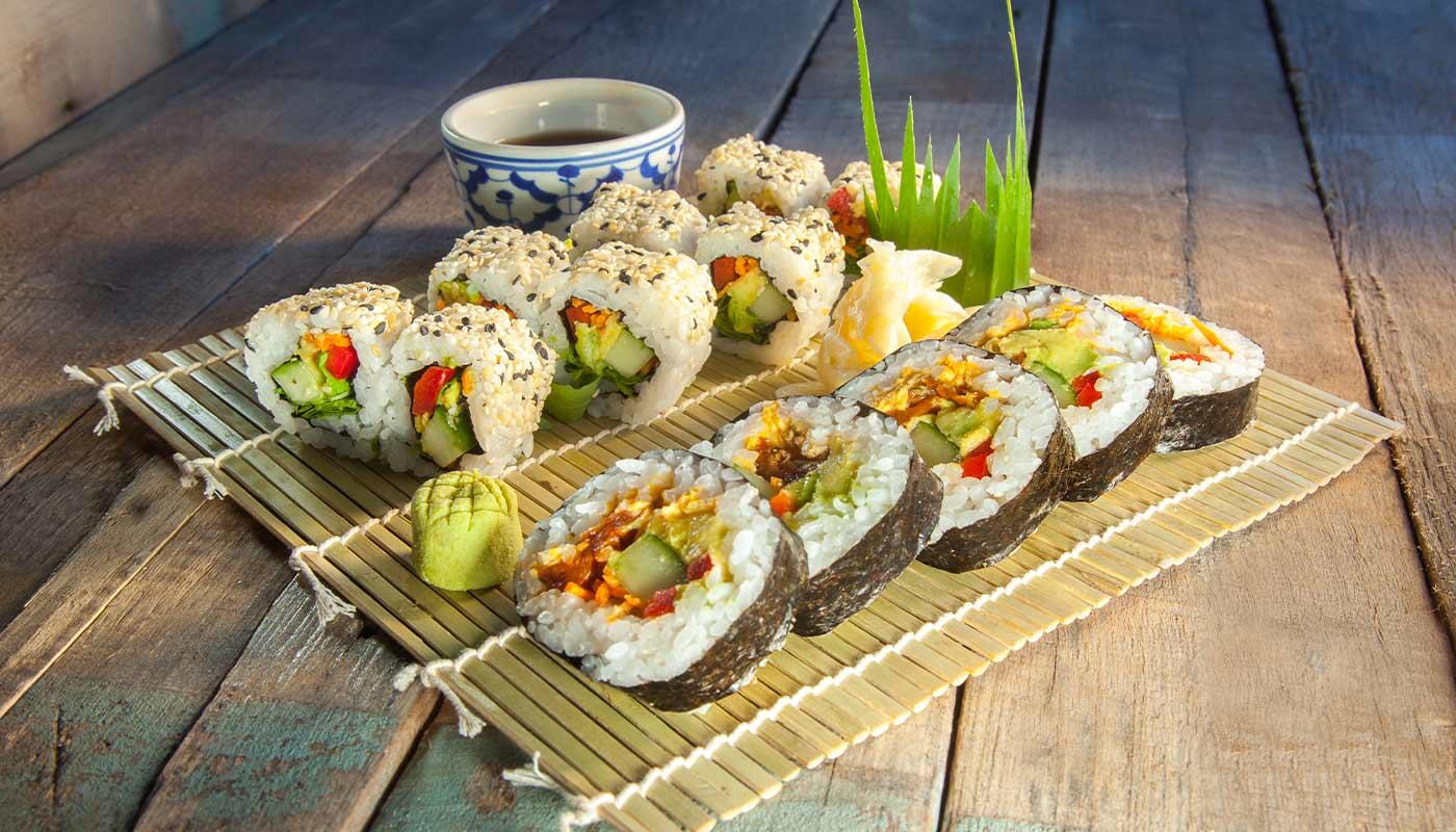 Sushi vegetarisch Sushi vegetarisch