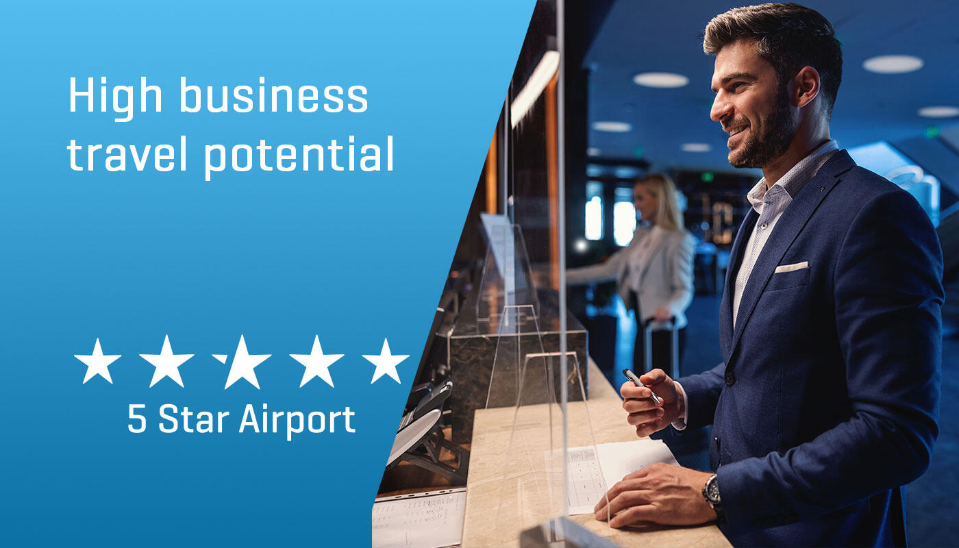 High business travel potential High business travel potential