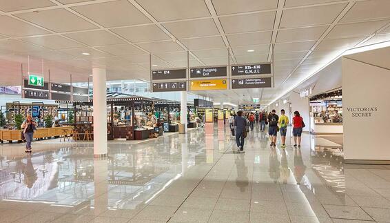 Shopping Plaza at Munich Airport