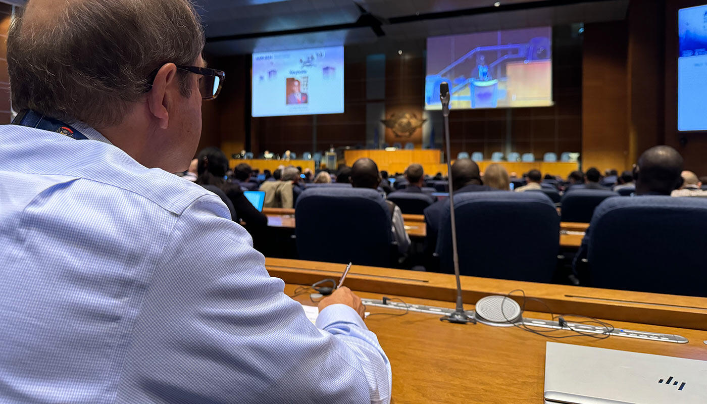 Dr. Lutz Weisser on ICAO's First Advanced Air Mobility Symposium 2024 Dr. Lutz Weisser on ICAO's First Advanced Air Mobility Symposium 2024