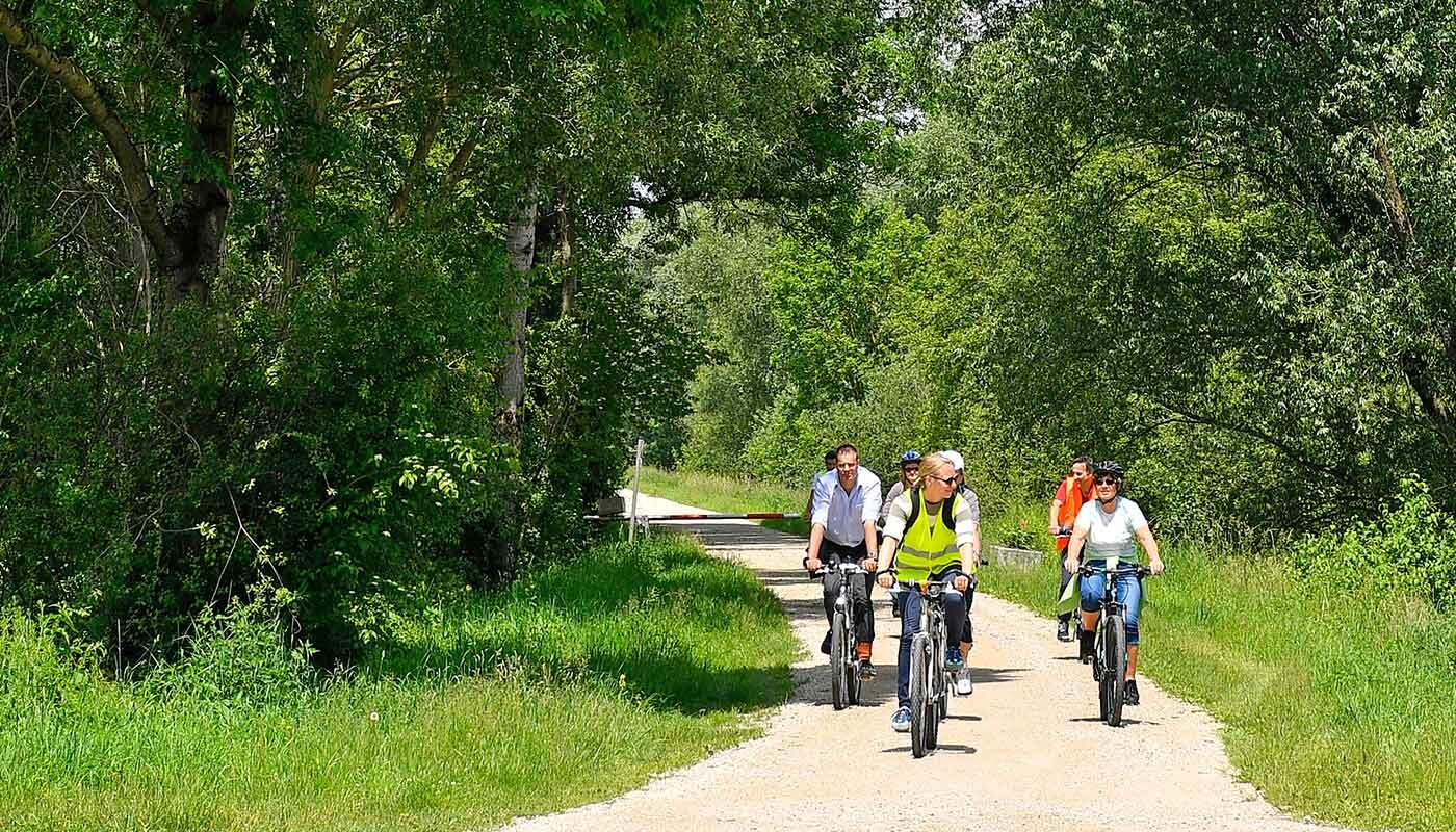 Digital Eco Bike Trail at Munich Airport Digital Eco Bike Trail at Munich Airport