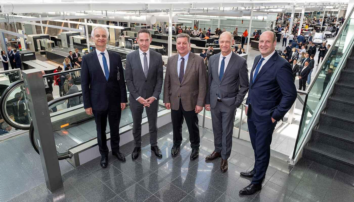 Latest security technology for more comfort, safety and efficiency Rollout of CT technology in Terminal 2 completed