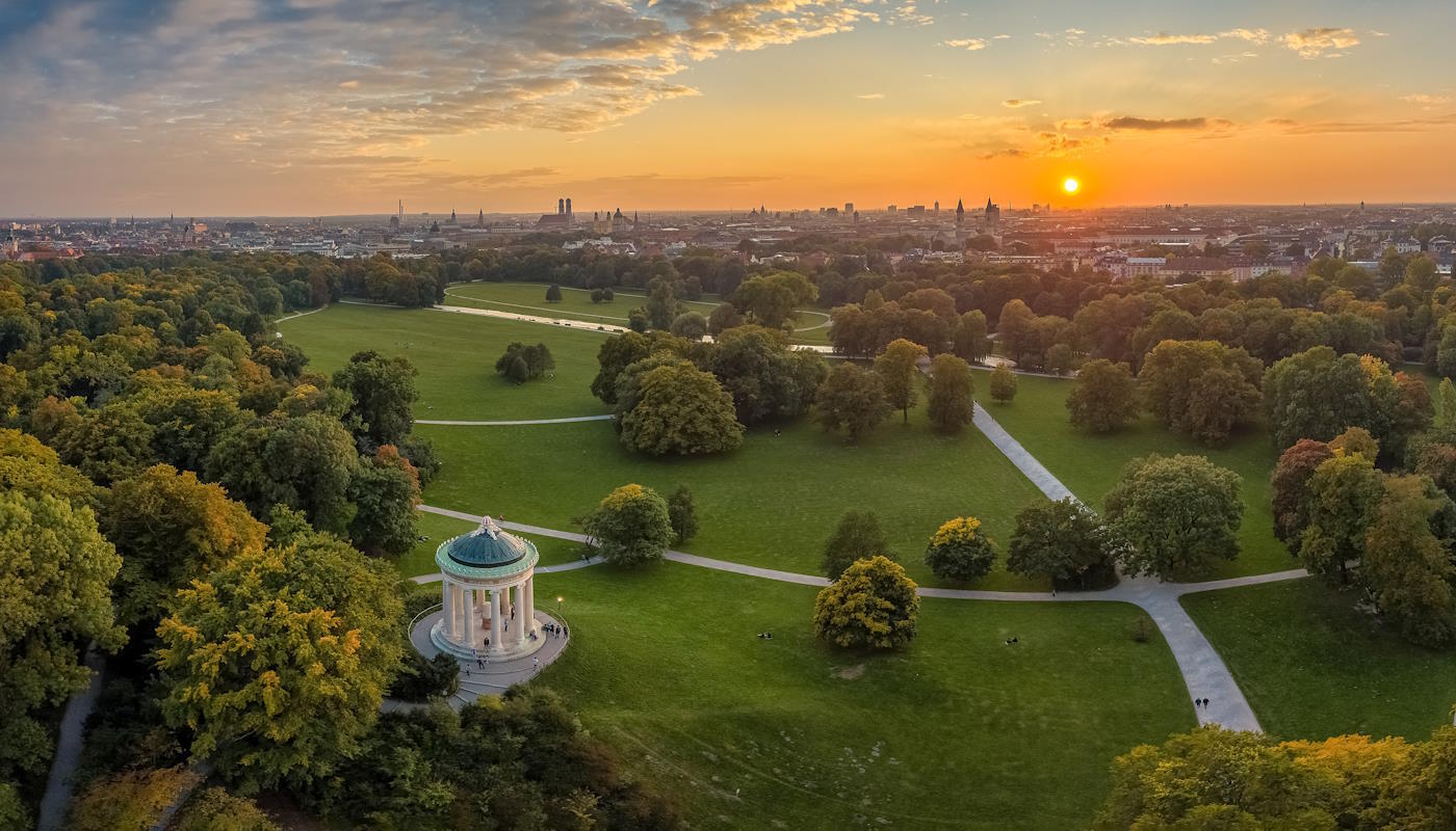 English Garden Munich English Garden Munich
