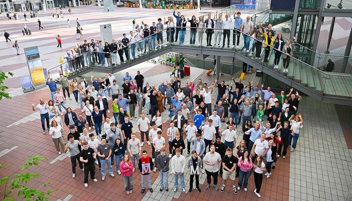 Neue Nachwuchskräfte am Airport Neue Nachwuchskräfte am Airport