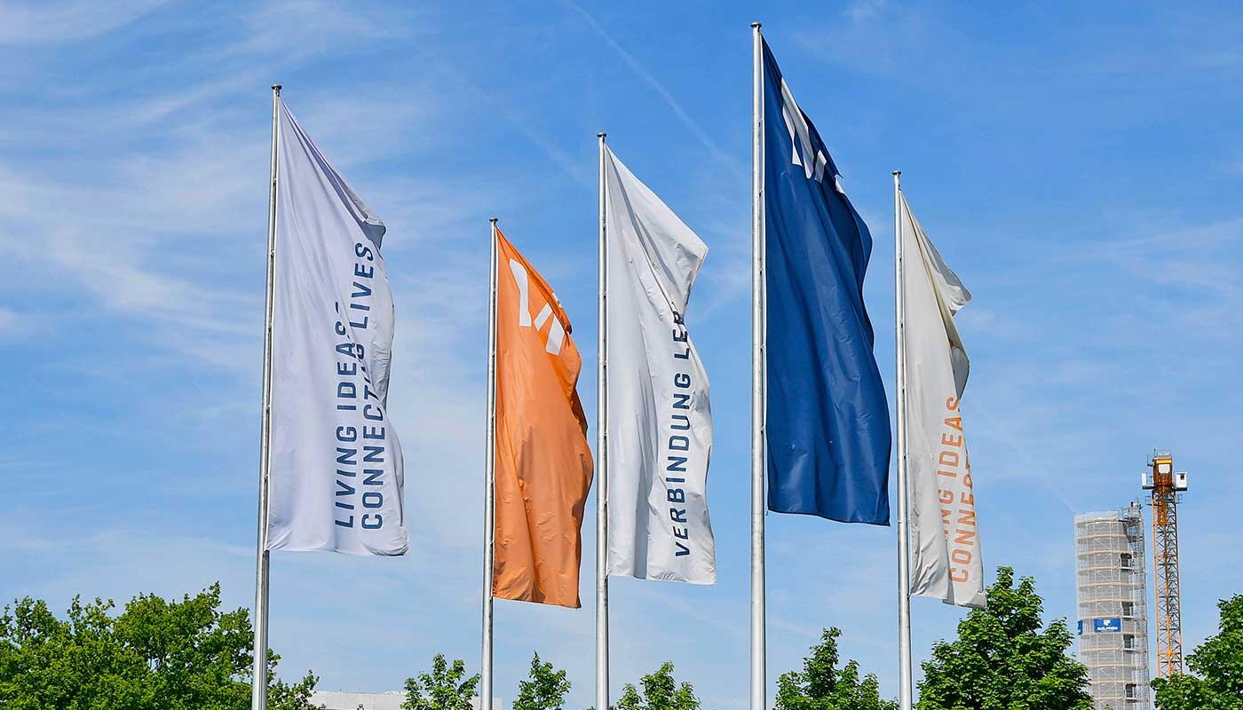 Fahnen FMG-Konzern Fahnen FMG-Konzern