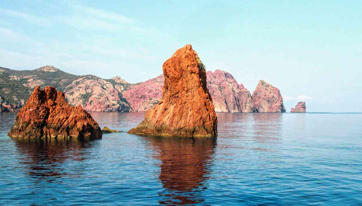 Calanques von Piana, Korsika Calanques von Piana, Korsika