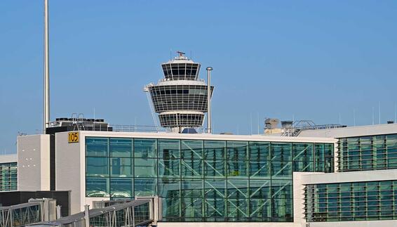 Neuer Flugsteig am Flughafen München