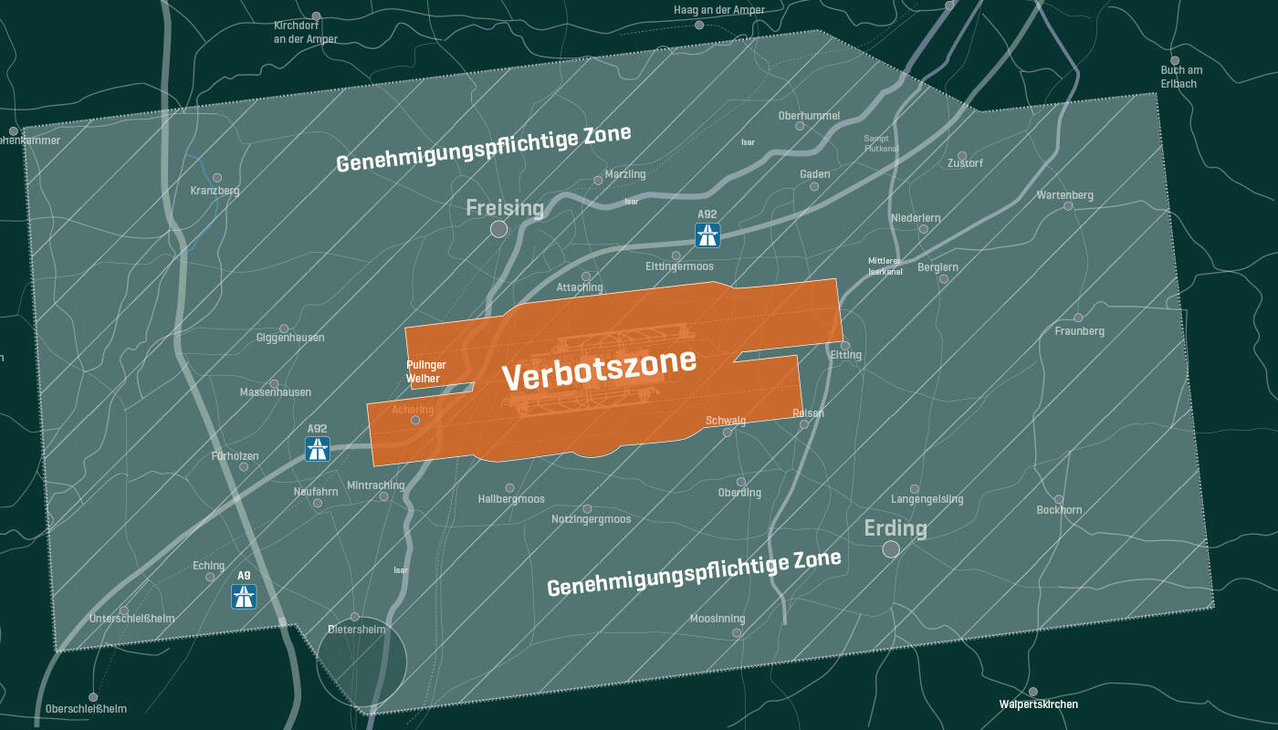 Drohnenflug-Verbotszone Drohnenflug-Verbotszone
