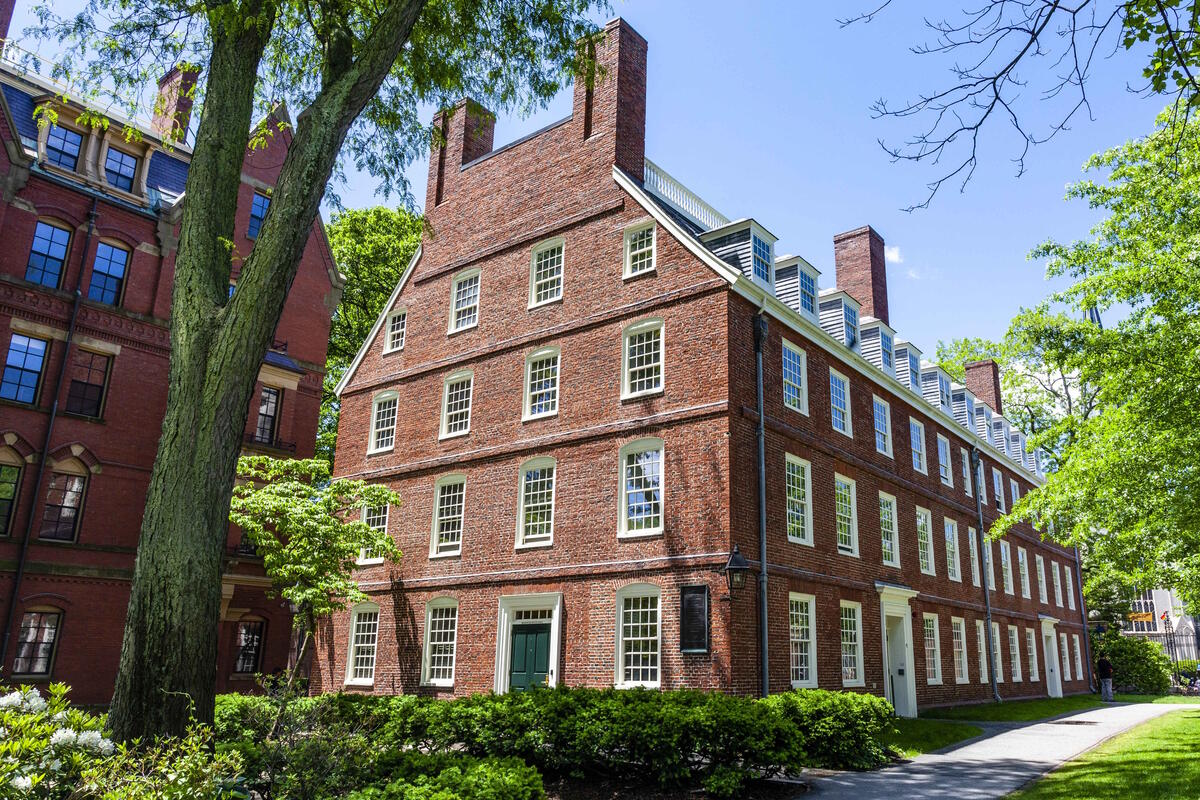 Harvard University in Bosten, USA Harvard University in Bosten, USA