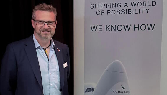 Michael Spiegel, Area Cargo Manager Germany, Israel, Switzerland, Scandinavia & Eastern Europe at Cathay Cargo