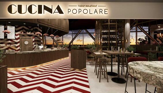 New dining concepts in Terminal 1 Pier set culinary accents