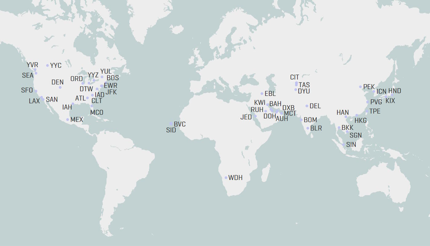 Summer intercontinental flight schedule 2026 Summer intercontinental flight schedule 2026 at Munich Airport